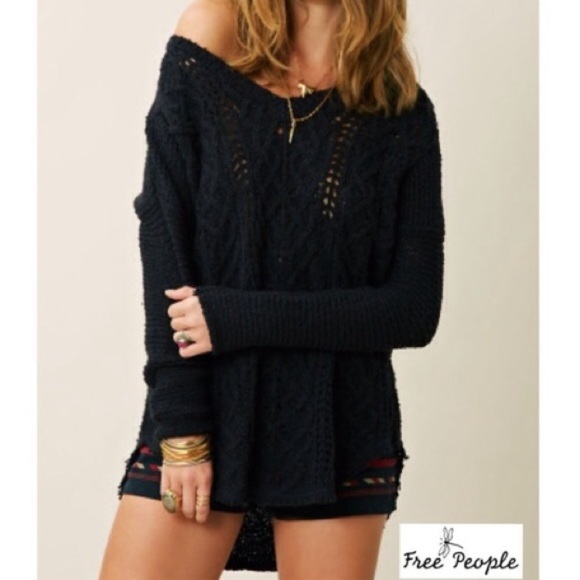 Free People Sweaters - 🎉Free People Cross My Heart Sweater🎉